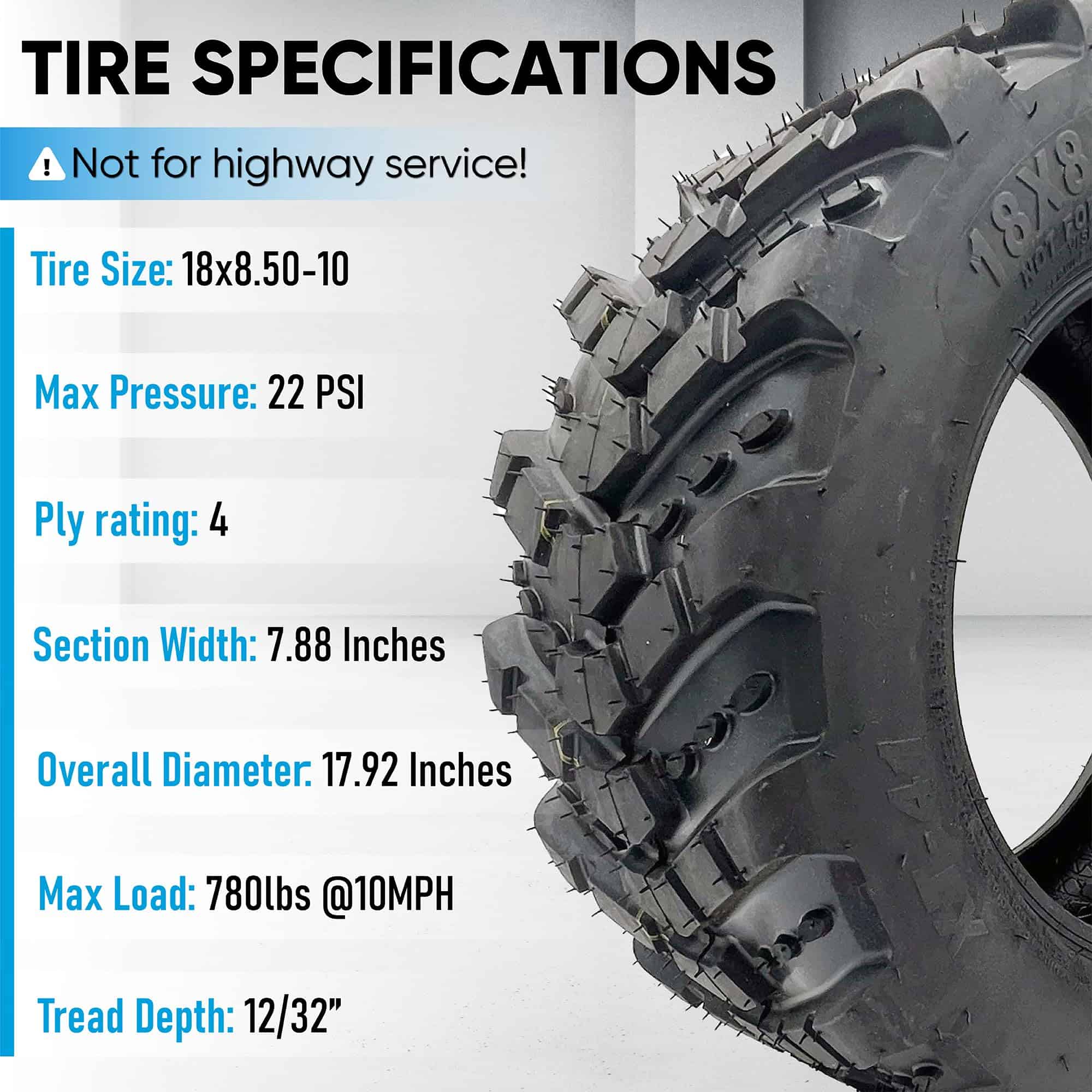 Par de Neumáticos de tracción pesada Veteran Tire and - Imagen 8