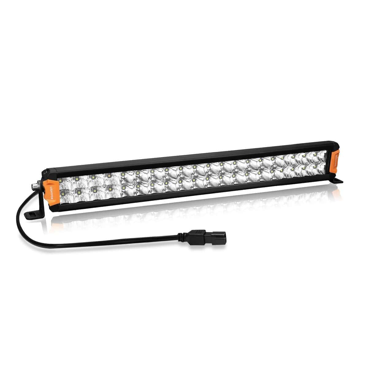 Barra de luz LED LIGHTFOX de 20 pulgadas de doble fila 120W