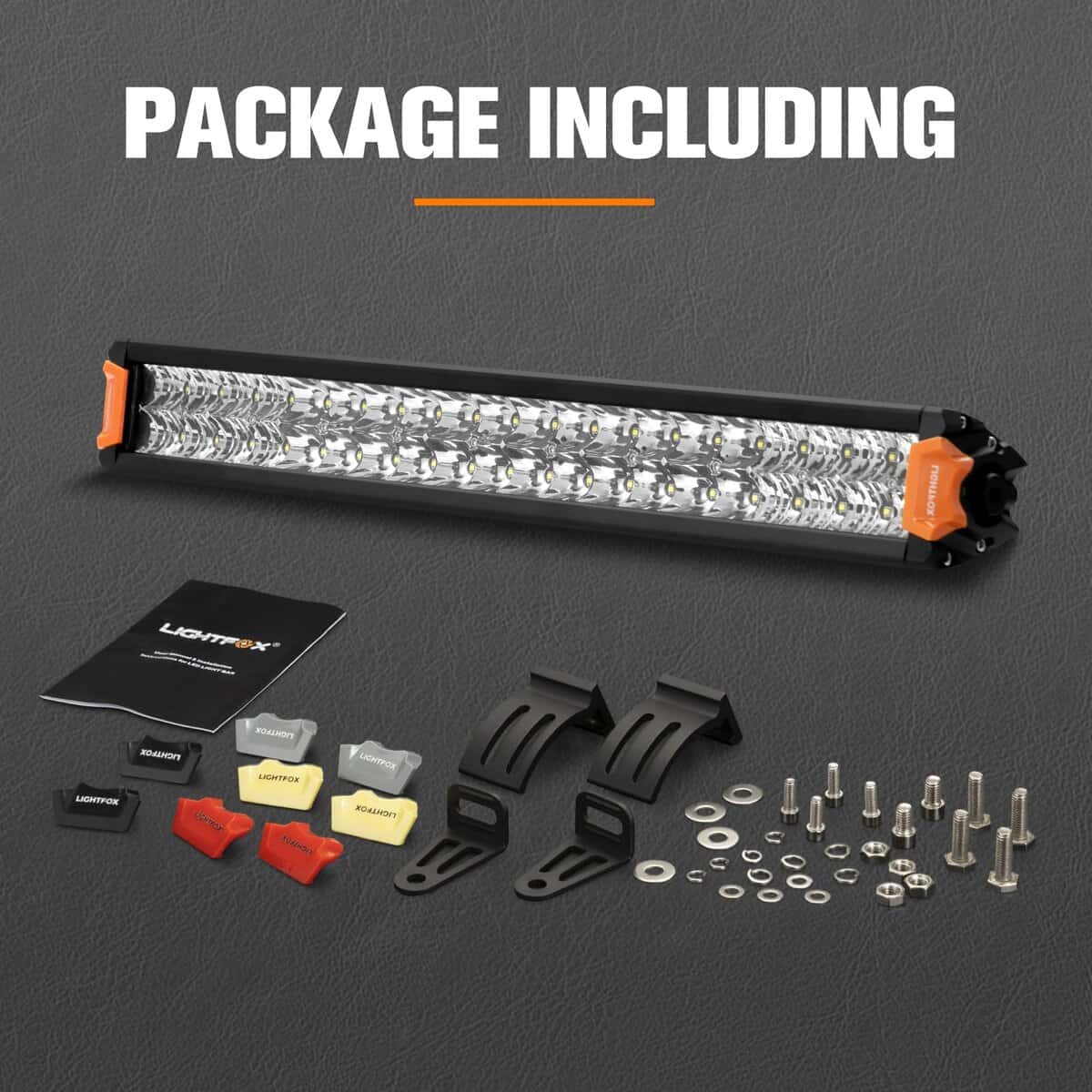 Barra de luz LED LIGHTFOX de 20 pulgadas de doble fila 120W - Imagen 9