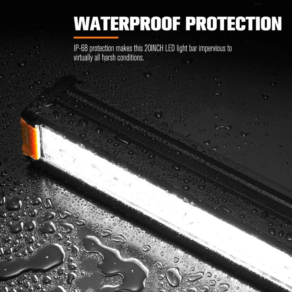 Barra de luz LED LIGHTFOX de 20 pulgadas de doble fila 120W - Imagen 5