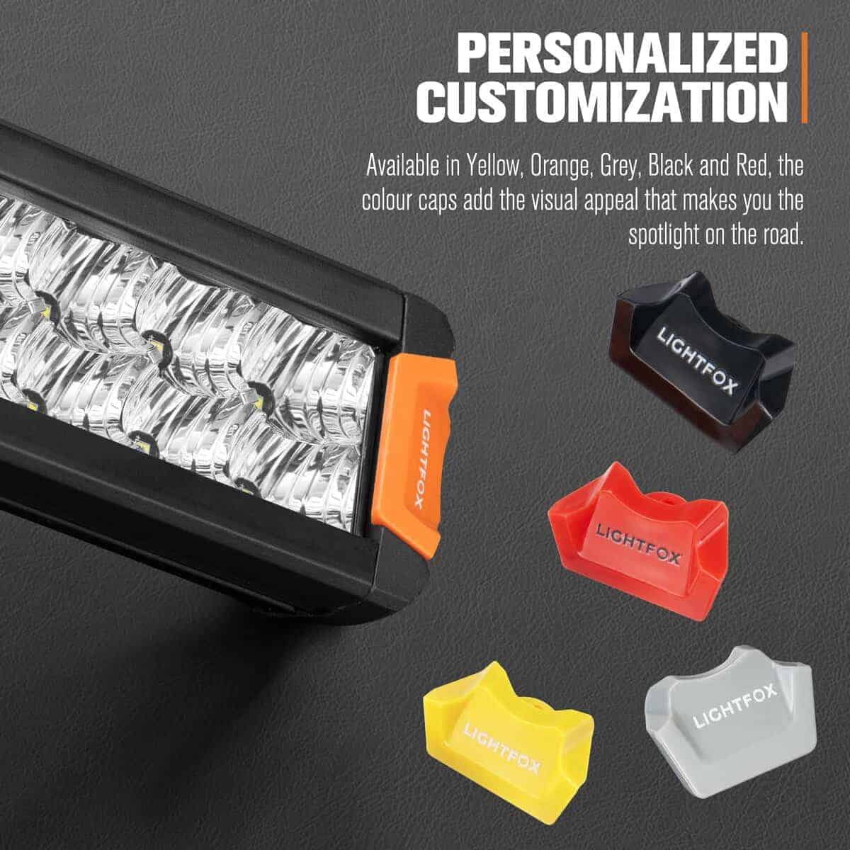 Barra de luz LED LIGHTFOX de 20 pulgadas de doble fila 120W - Imagen 7