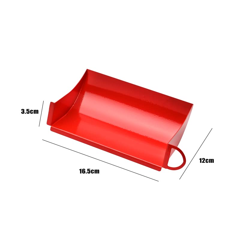 BILLFARO 2Pcs Red Dynamic Cold Air Intake Scoop, Kit de - Imagen 3