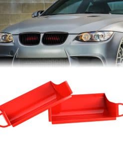 BILLFARO 2Pcs Red Dynamic Cold Air Intake Scoop, Kit de