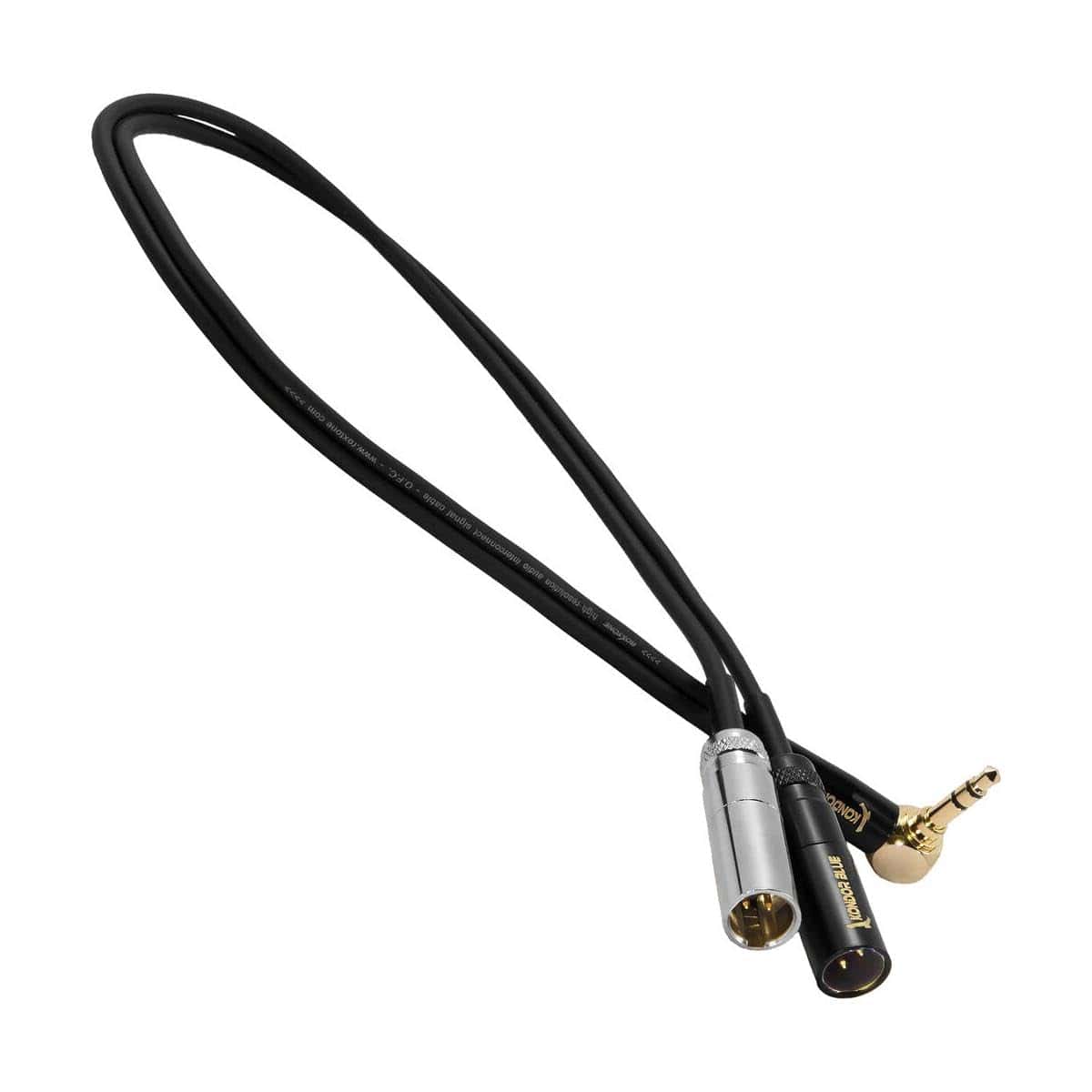 KONDOR BLUE | Cable Divisor Dual Mini XLR Macho a 3.5mm - Imagen 4