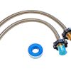 Conjunto de dos Pigtails de Propano Trenzado de Acero
