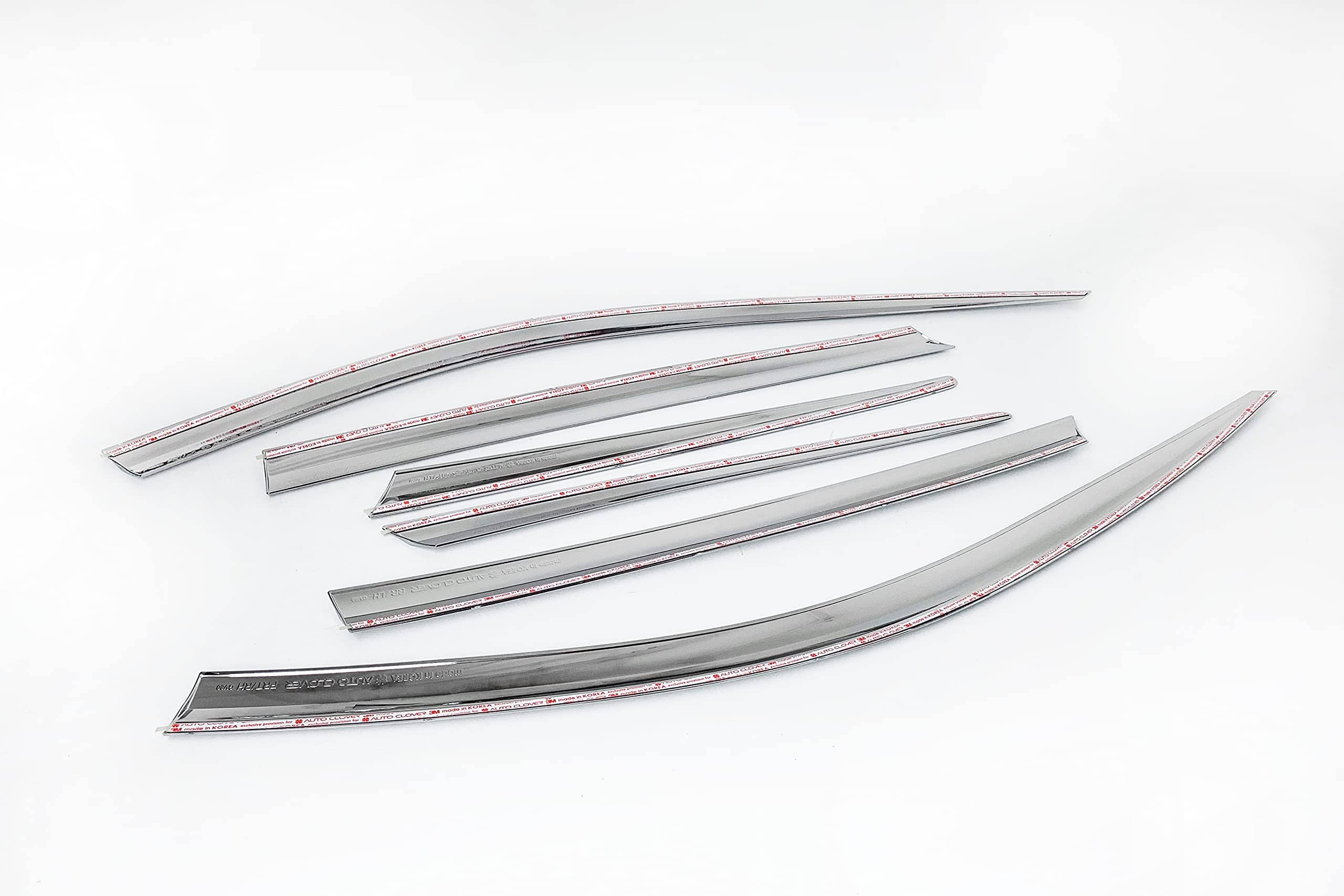 AUTOCLOVER Deflectores de Lluvia Tape-On Window Visors 6 - Imagen 3