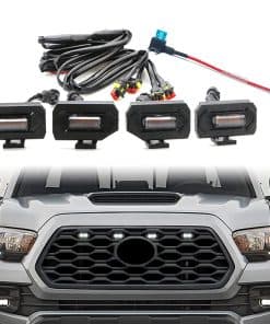 mingjue 4pcs Luces LED para Parrilla Tacoma 2020 2021 OEM,