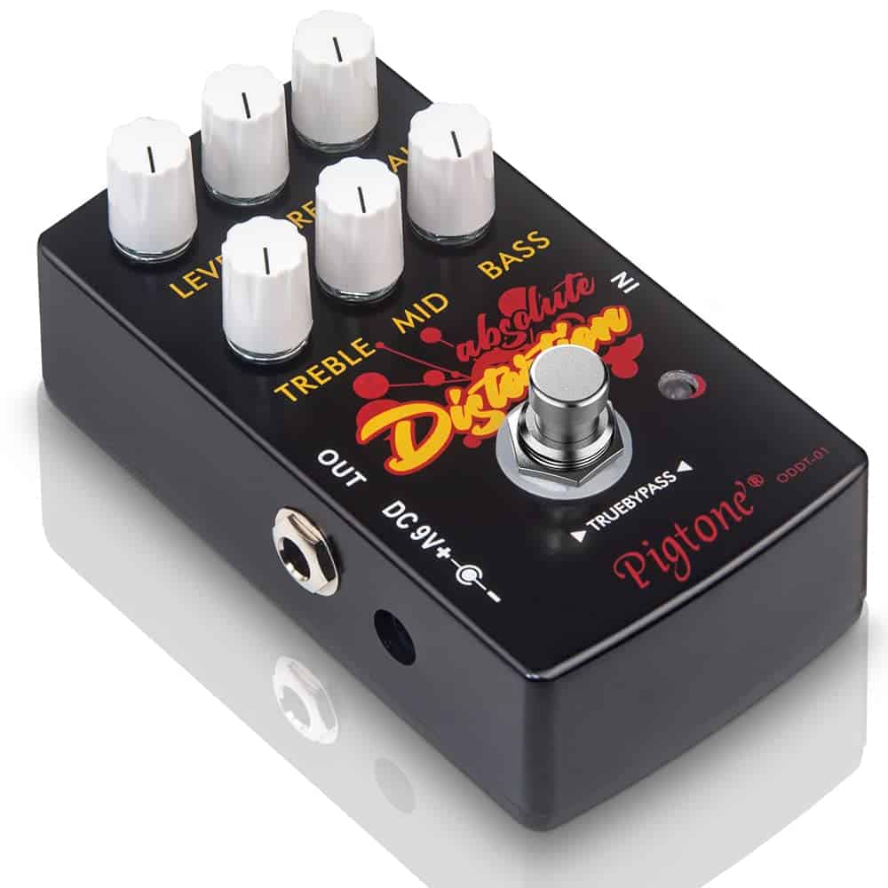 Pedal de Efecto de Guitarra Overdrive -Negro