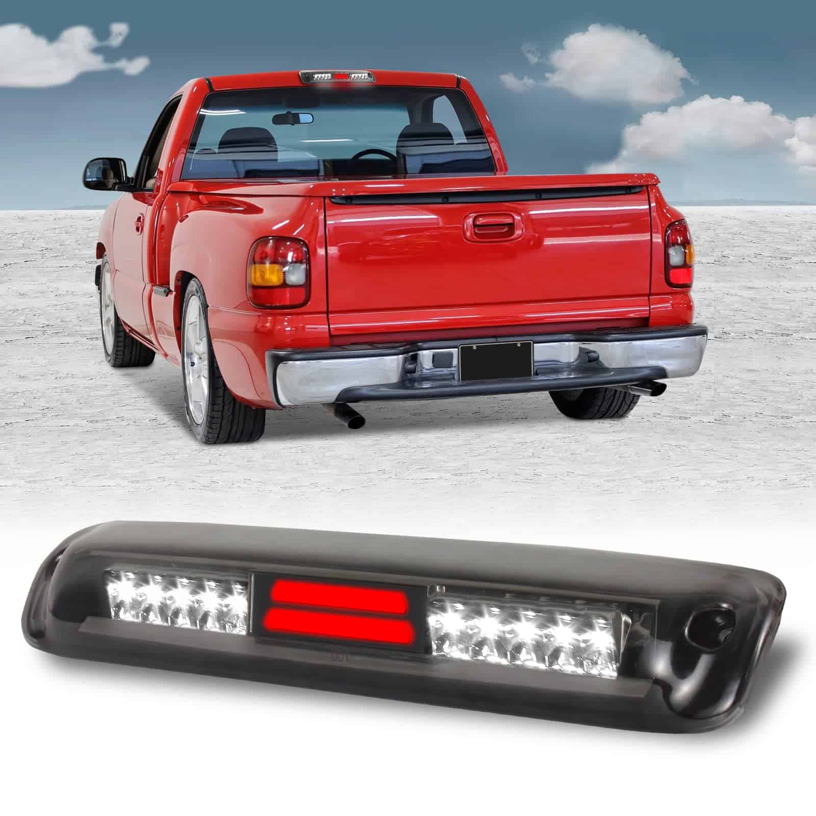 Tercera luz de freno trasera para Chevrolet Silverado y GMC