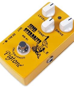 Pedal de Efecto de Guitarra Eléctrica Pigtone -Amarillo