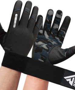 Guantes de Levantamiento de Pesas RDX con -Azul