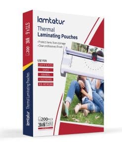 Lamtetur Bolsas de Laminado Térmico 9" x 11.5" Pulgadas,