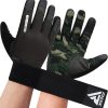 Guantes de Levantamiento de Pesas RDX con -Verde