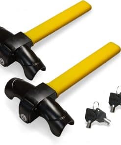 Bloqueo de volante de coche ZONETECH 2-Pack - Bloqueo de