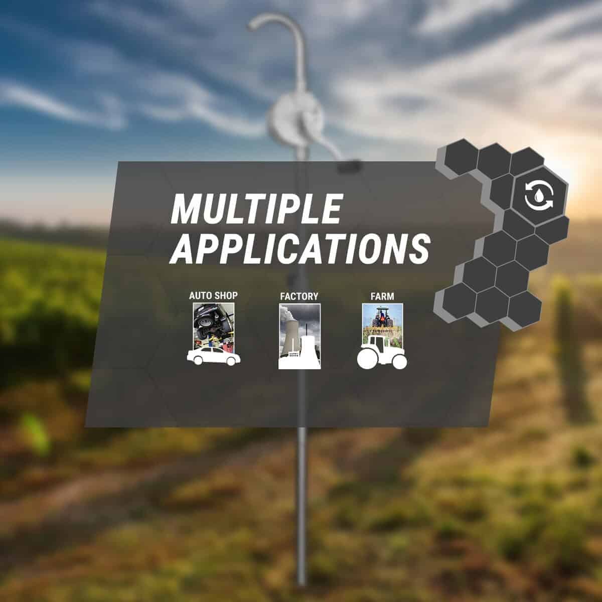 Bomba de Tambor de Acción Rotativa Manual - Acero - Imagen 9