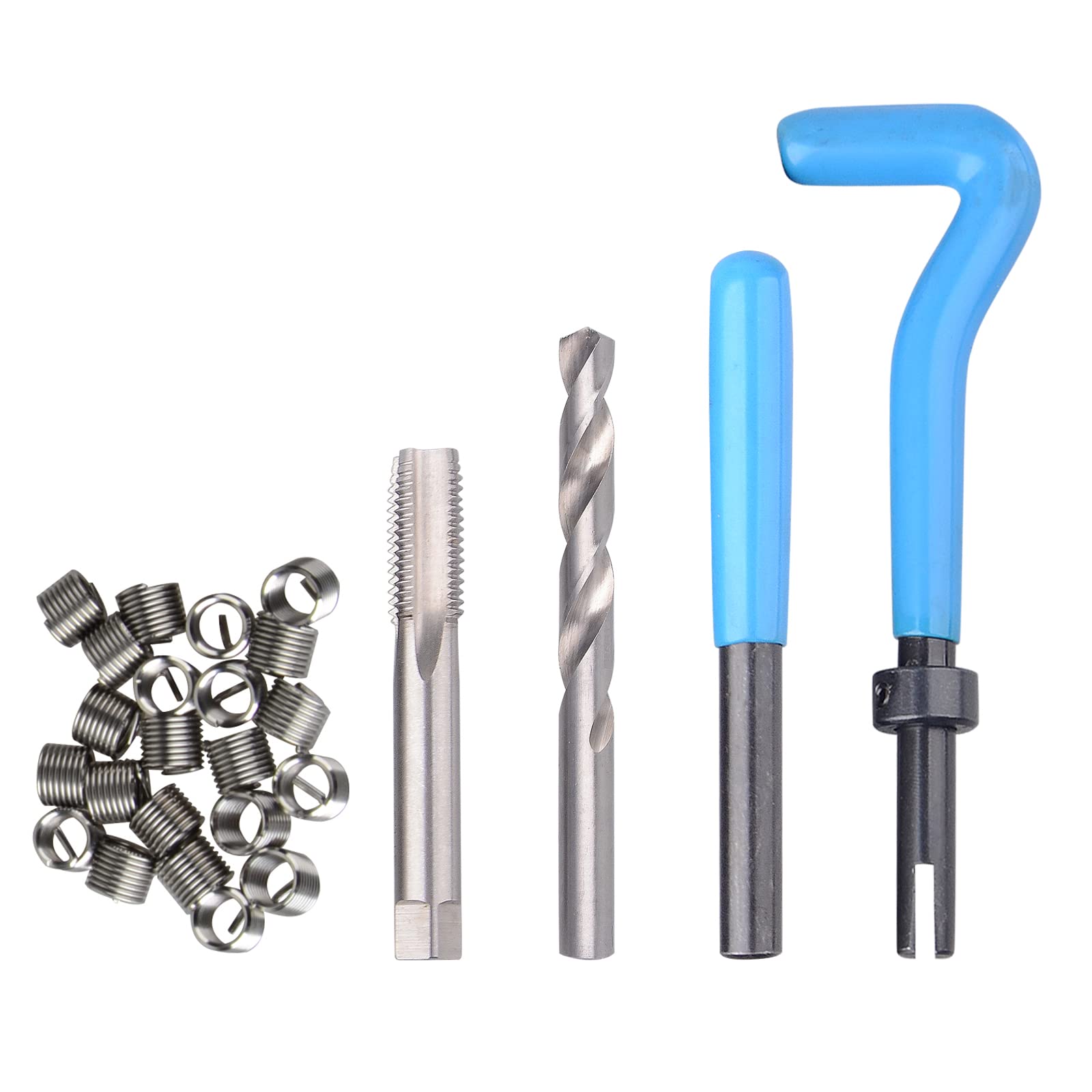 Juego de Reparación de Roscas SAE de 131 Piezas DAYUAN, Kit - Imagen 9