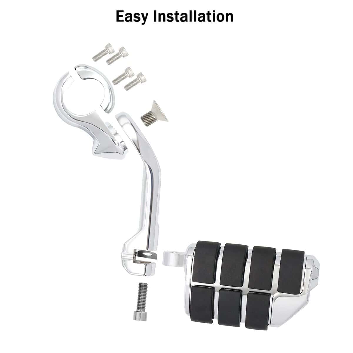 Juego de soportes de reposapiés de carretera largos y - Imagen 6