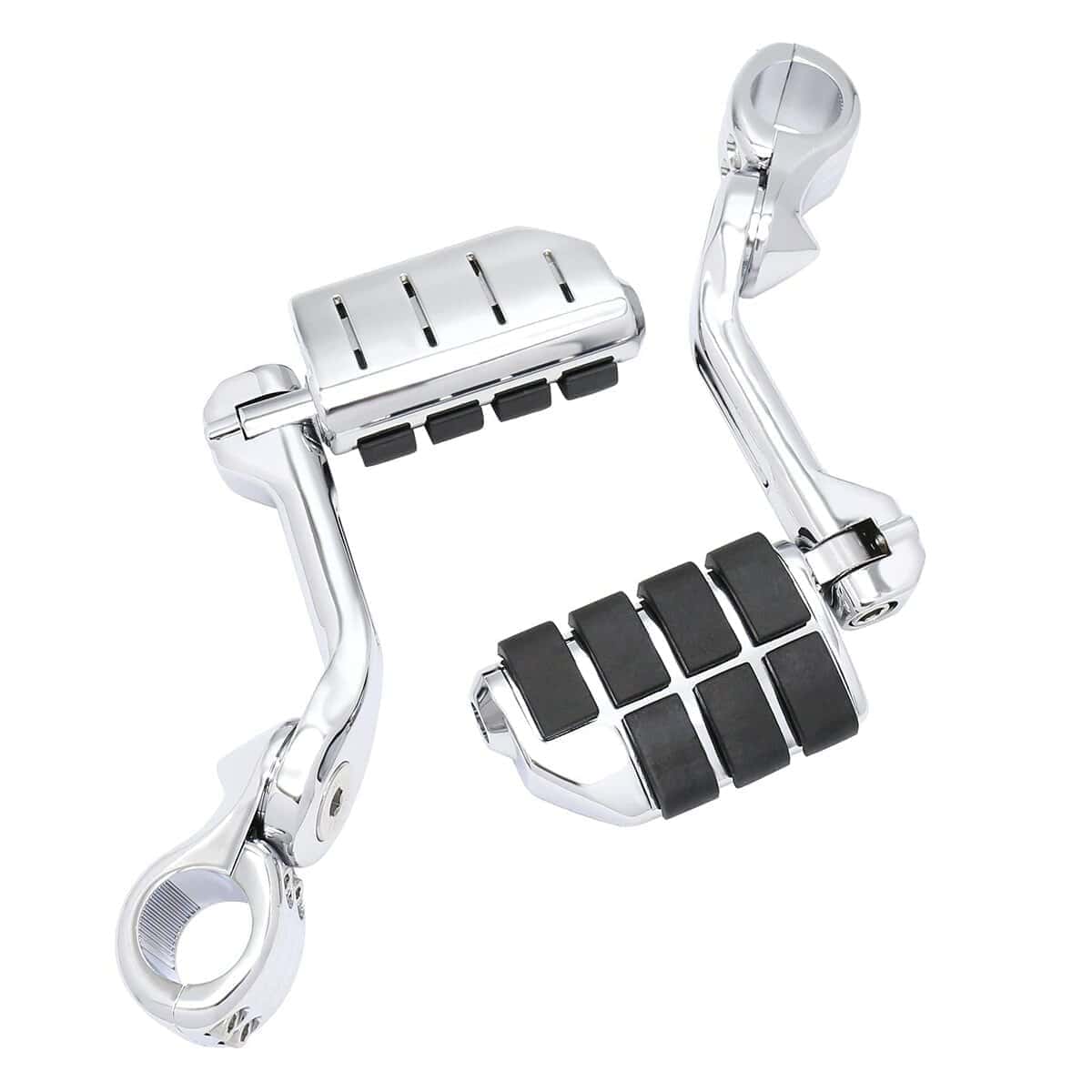 Juego de soportes de reposapiés de carretera largos y - Imagen 9