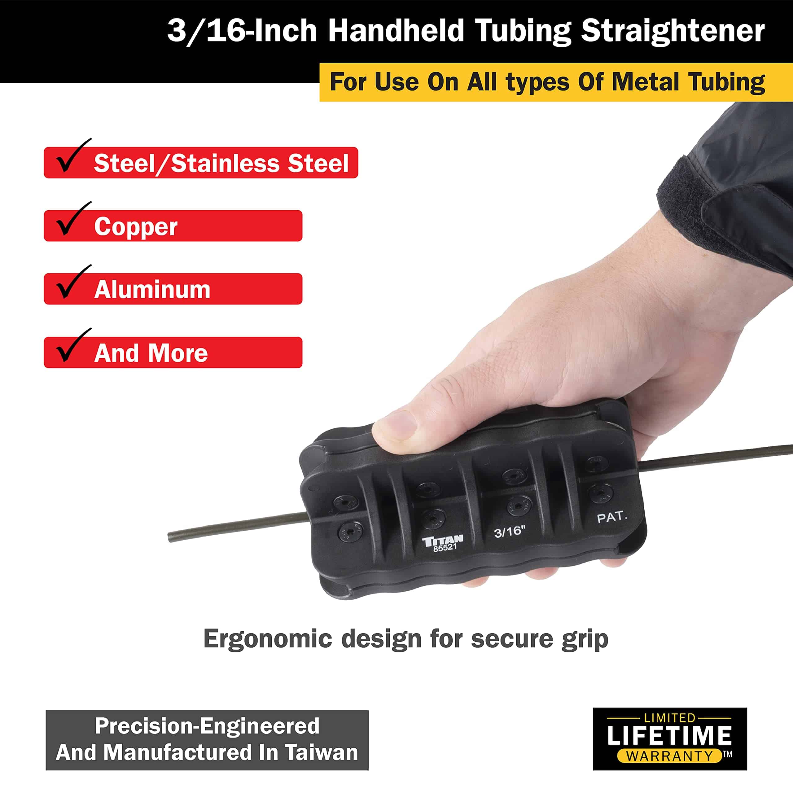 Enderezador de Tubos Manual para Tubos de 3/16 Pulgadas - Imagen 3