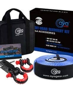 Kit de Recuperación para Off Road AYA Gear | 3" x 30'