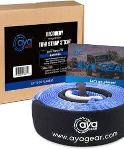 AYA Gear Recovery Tow Straps 3" x 20' | Correa de Remolque