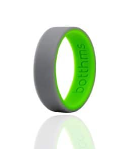 Anillos de Silicona Bicolor para Hombres Botthms, Anillos