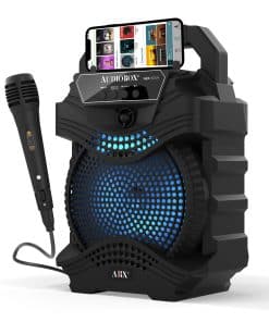Altavoz portátil de karaoke AudioBox con Bluetooth, con