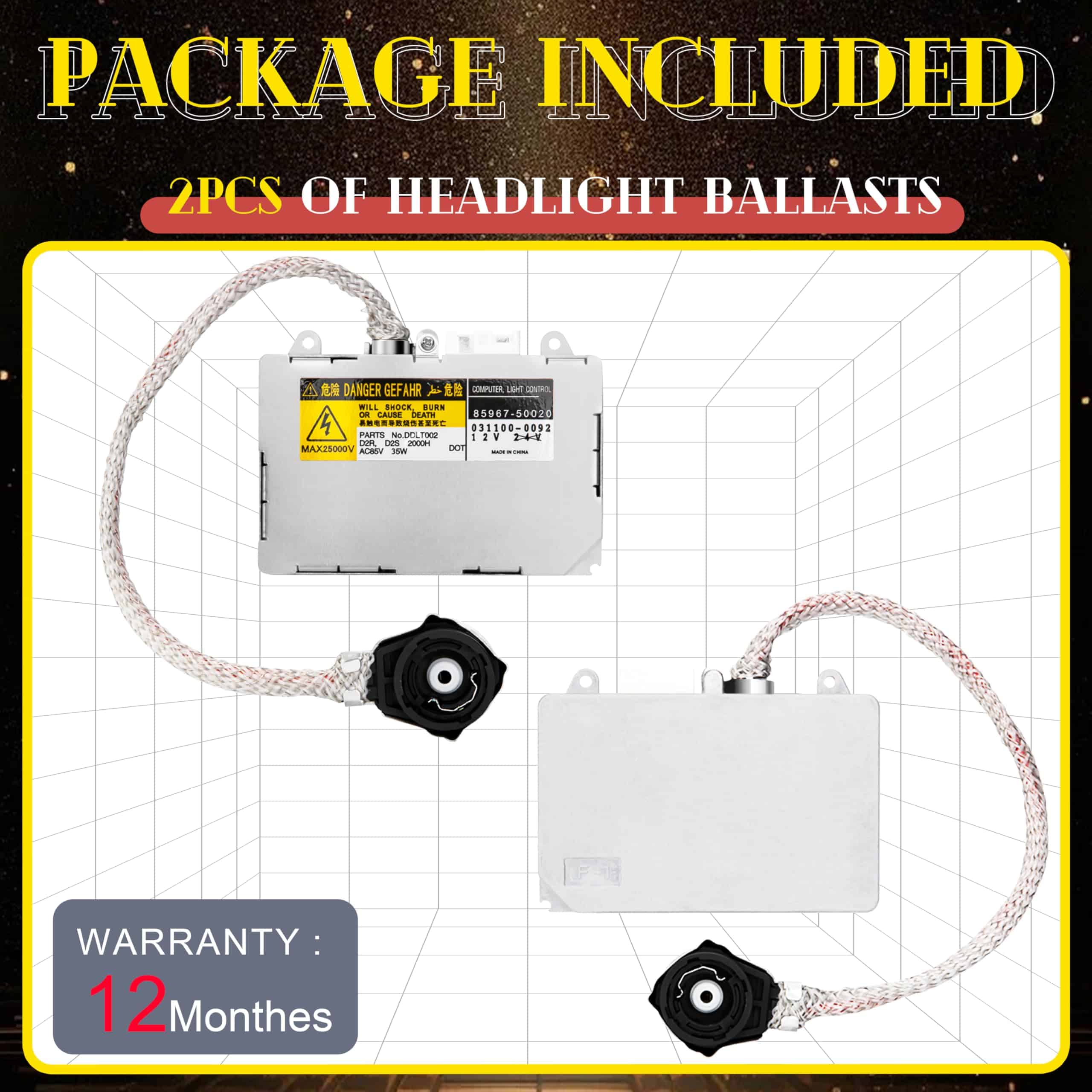 Balastro de Faro HID para Lexus IS300: ES350 ES300 GS350 - Imagen 7