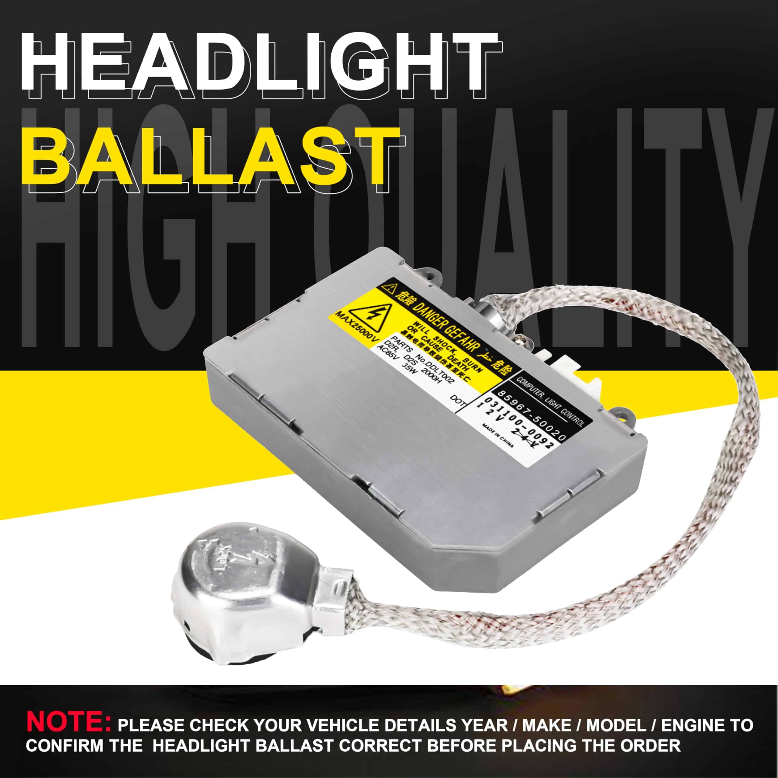 Balastro de Faro HID para Lexus IS300: ES350 ES300 GS350 - Imagen 6