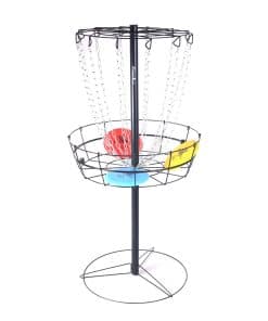 Canasta de Disco de Golf Gamesun con 3 discos, Tamaño