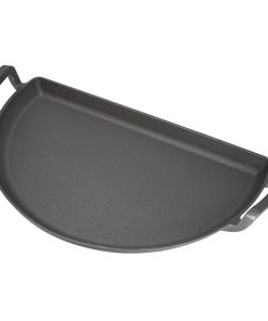 SnS Grills Slow 'N Sear Sartén de Hierro Fundido Drip 'N