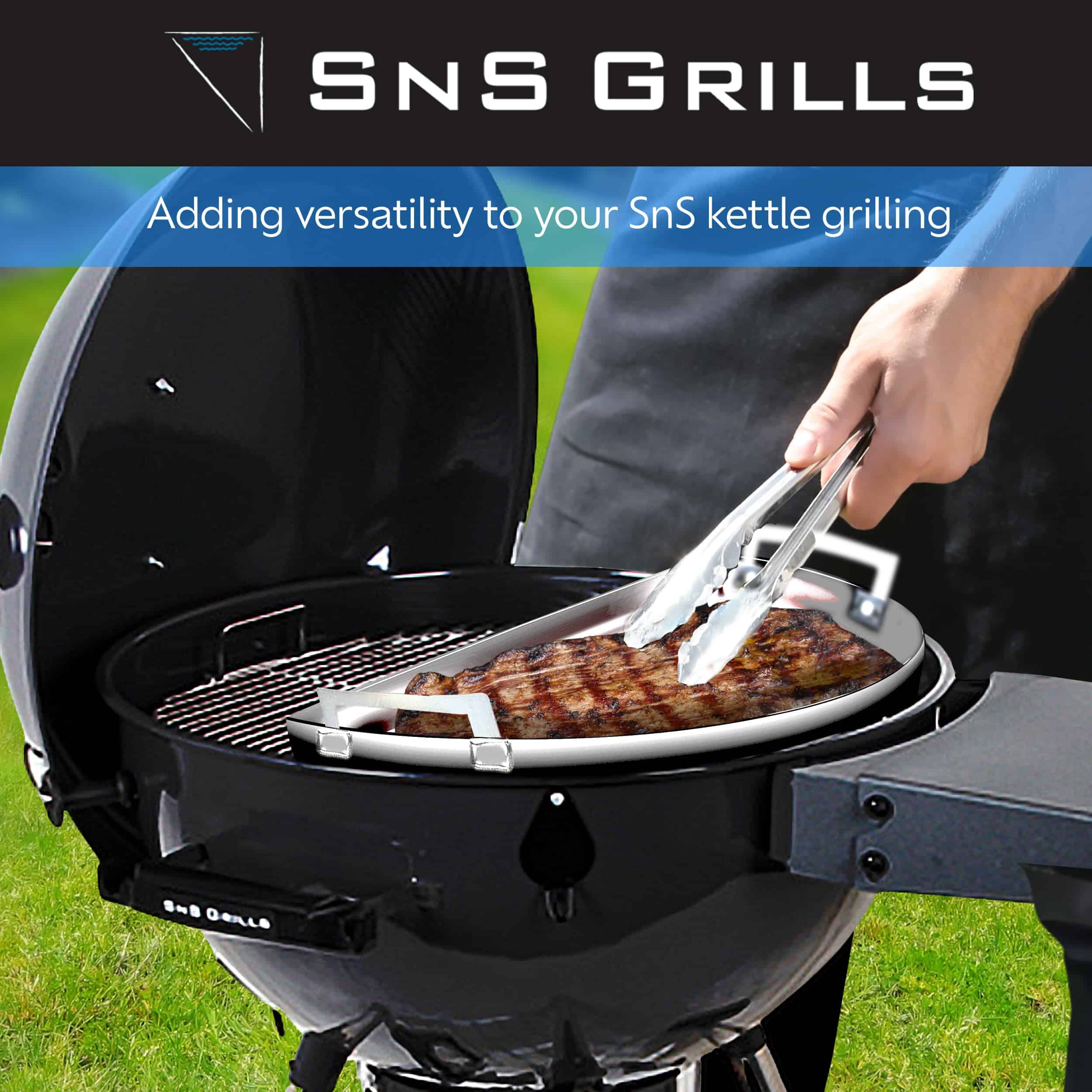 Bandeja de goteo SnS Grills Slow �N Sear Mini - Accesorio - Imagen 7