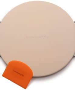Piedra para Pizza de 14" para Horno y Parrilla con Asas -