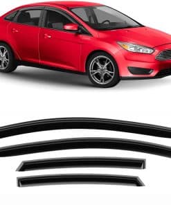 Voron Glass Deflectores de Lluvia Tape-on -Negro