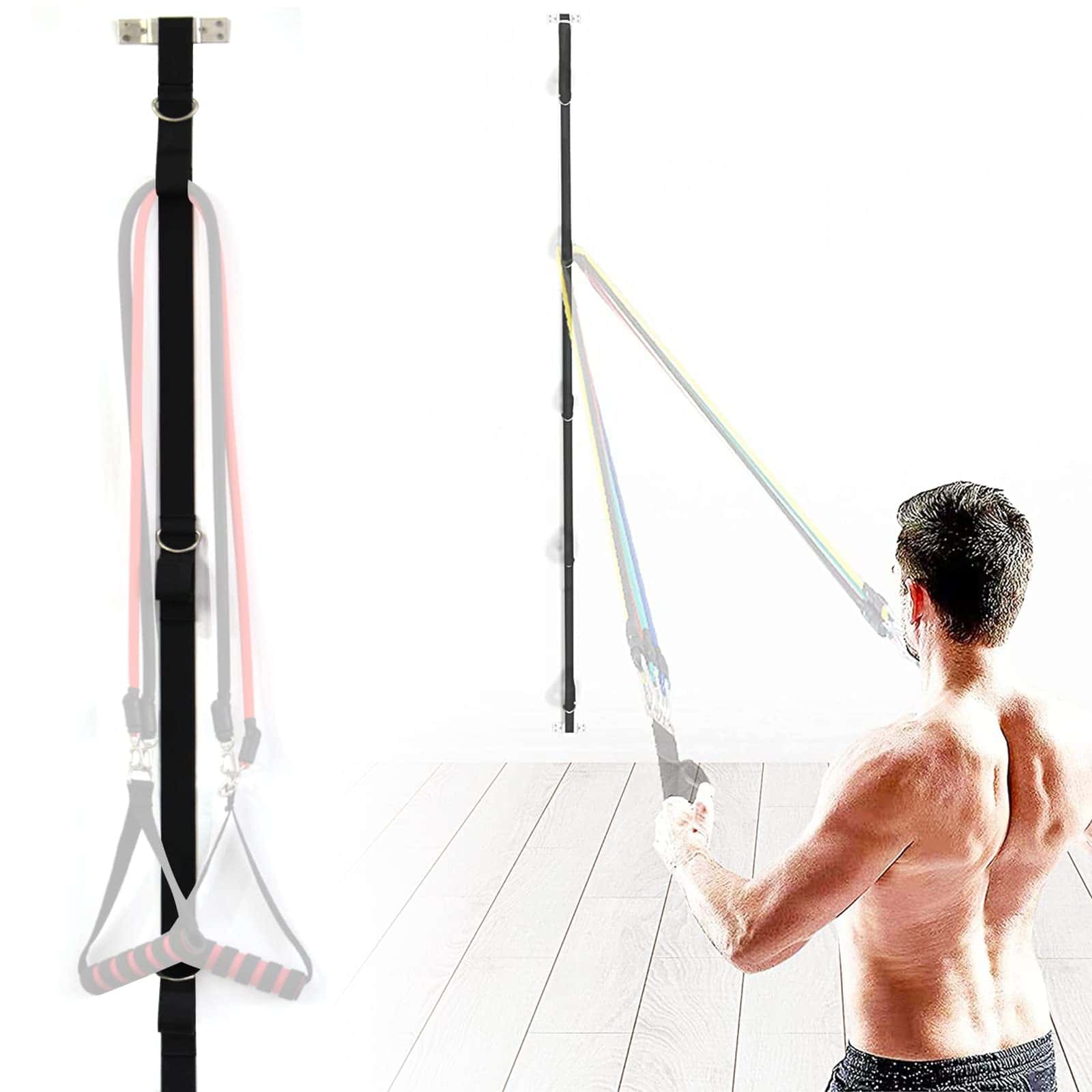 Brebebe Correa de Anclaje Multi Punto para Bandas de