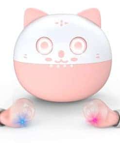 Auriculares Inalámbricos Rosados para Niñas, Auriculares