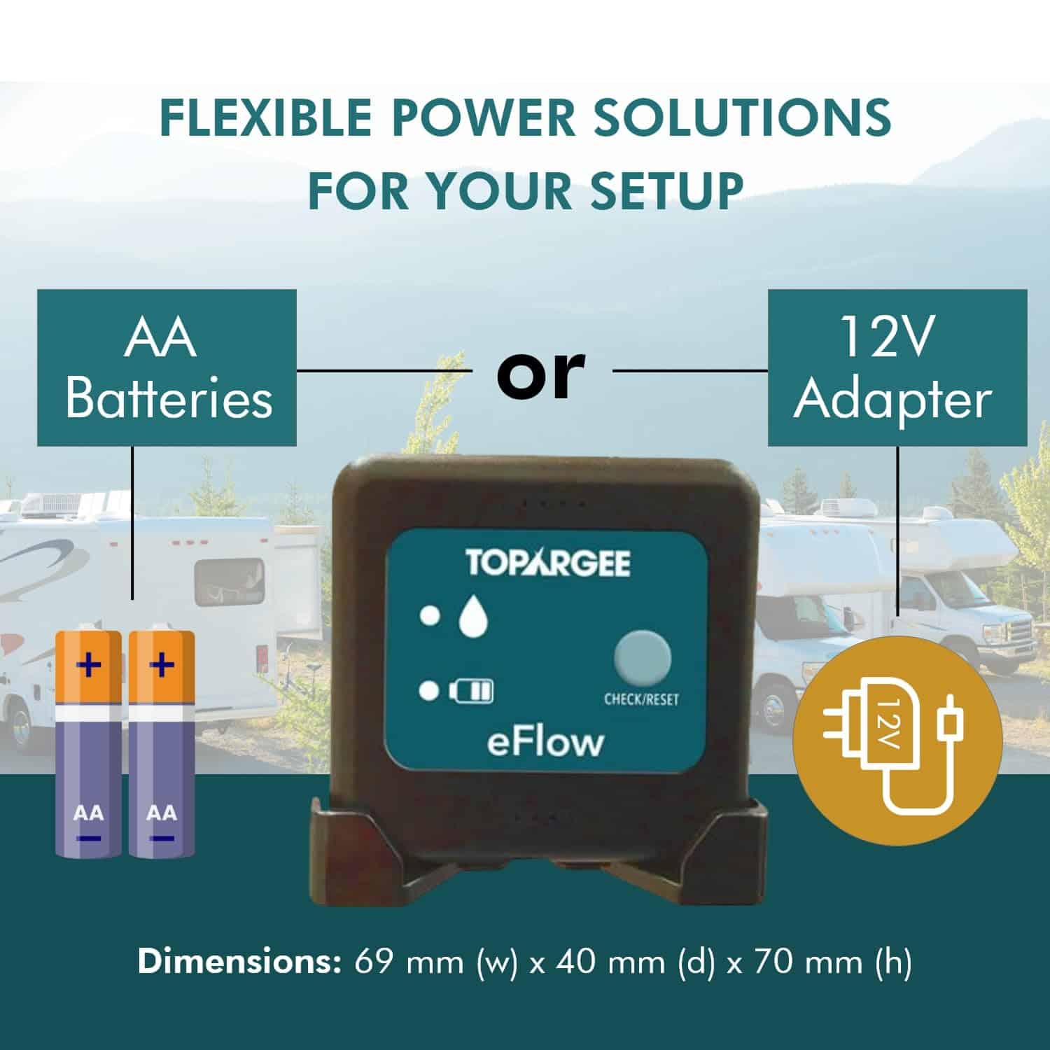 Medidor de Tanque de Agua Bluetooth Topargee H2F-BT12 - Imagen 5