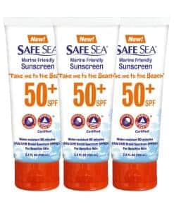 Loción protectora contra picaduras de medusas Safe Sea -