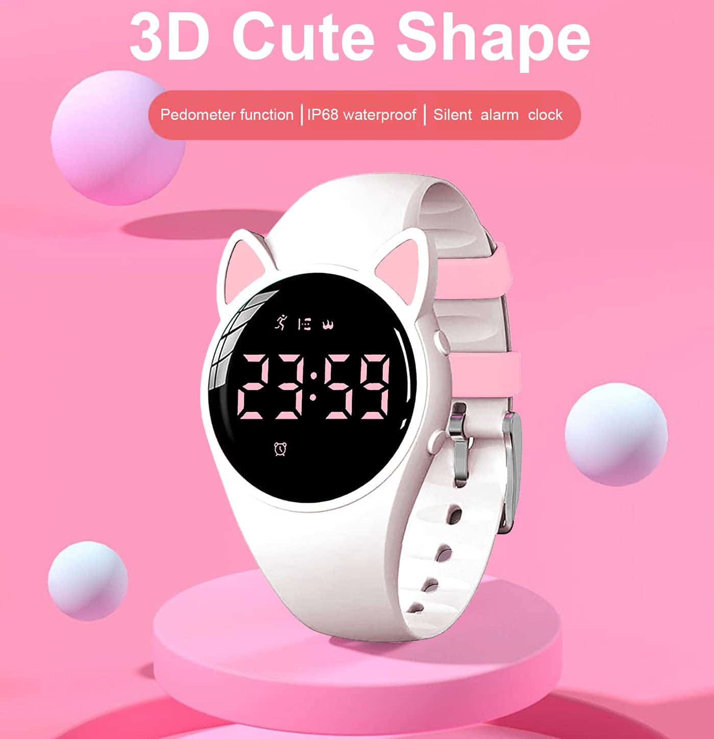 Reloj Fitness Rastreador de Actividad para Niños HUYVMAY, - Imagen 10