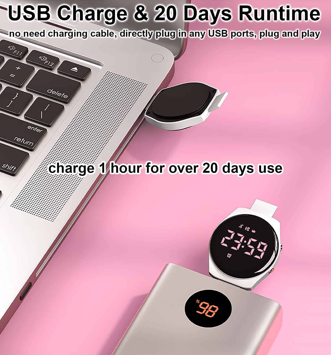 Reloj Fitness Rastreador de Actividad para Niños HUYVMAY, - Imagen 4