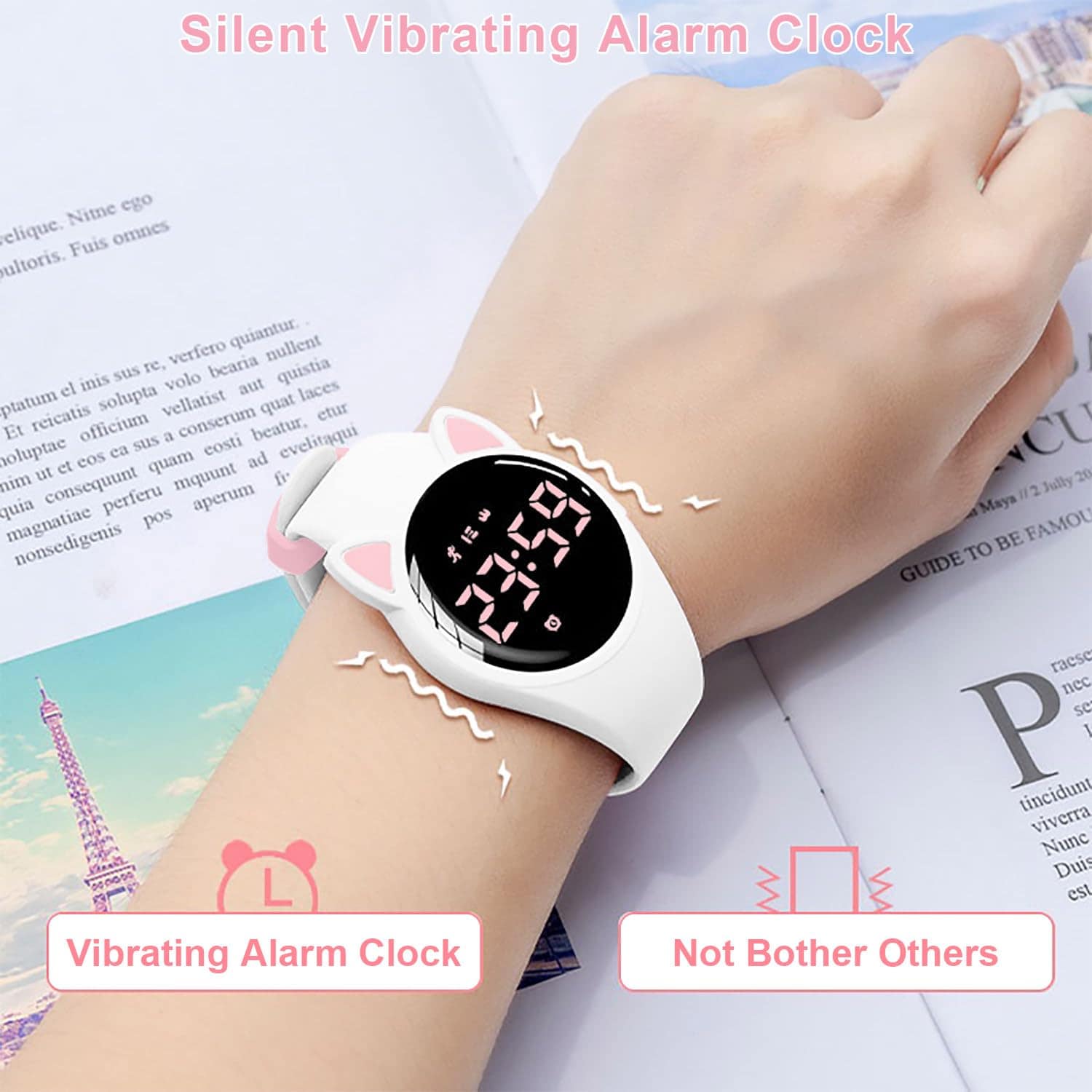 Reloj Fitness Rastreador de Actividad para Niños HUYVMAY, - Imagen 6