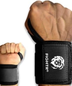 FIGHTER Muñequeras 45cm Muñequeras para Fitness,