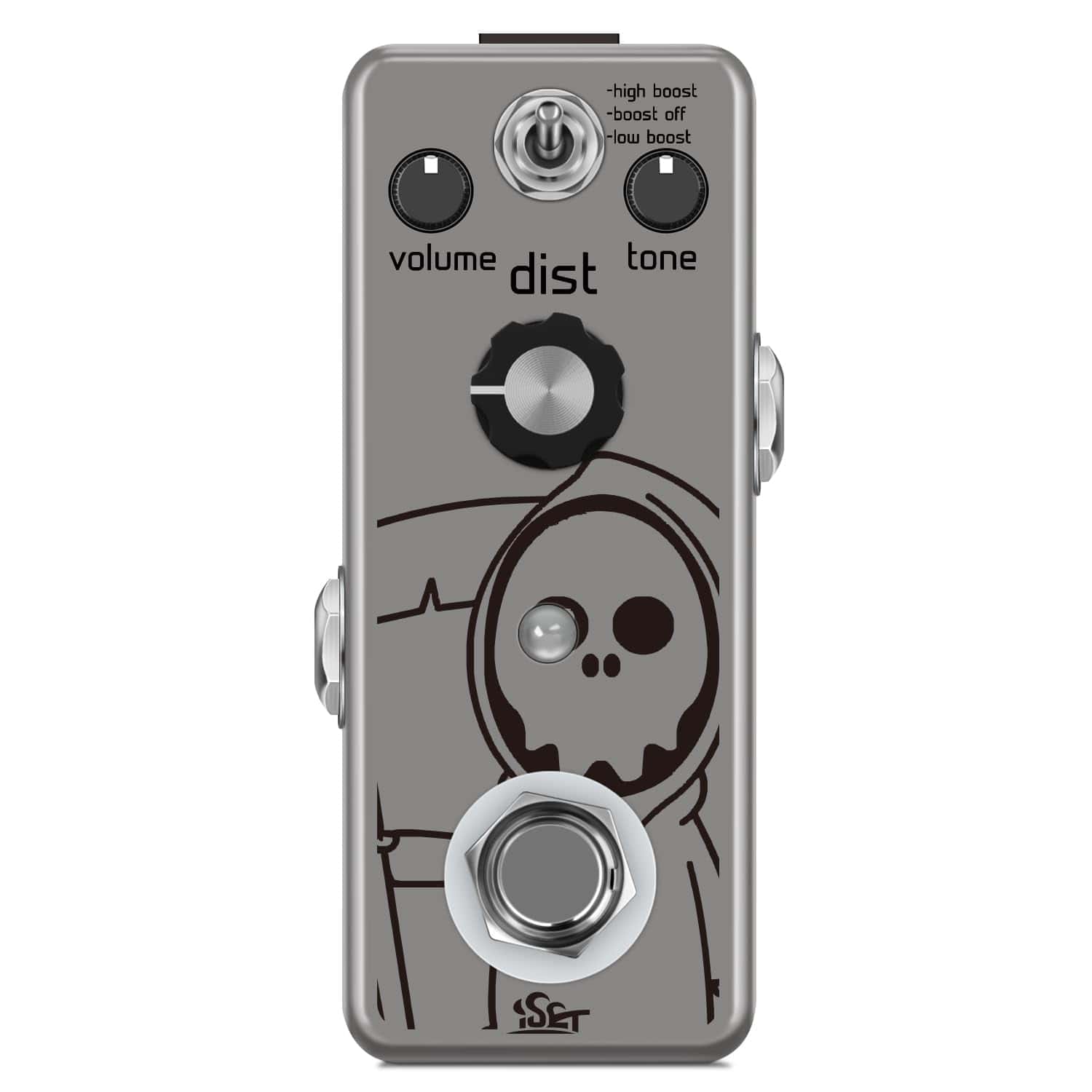 Pedal de Guitarra ISET Grim Heavy Metal para Guitarra