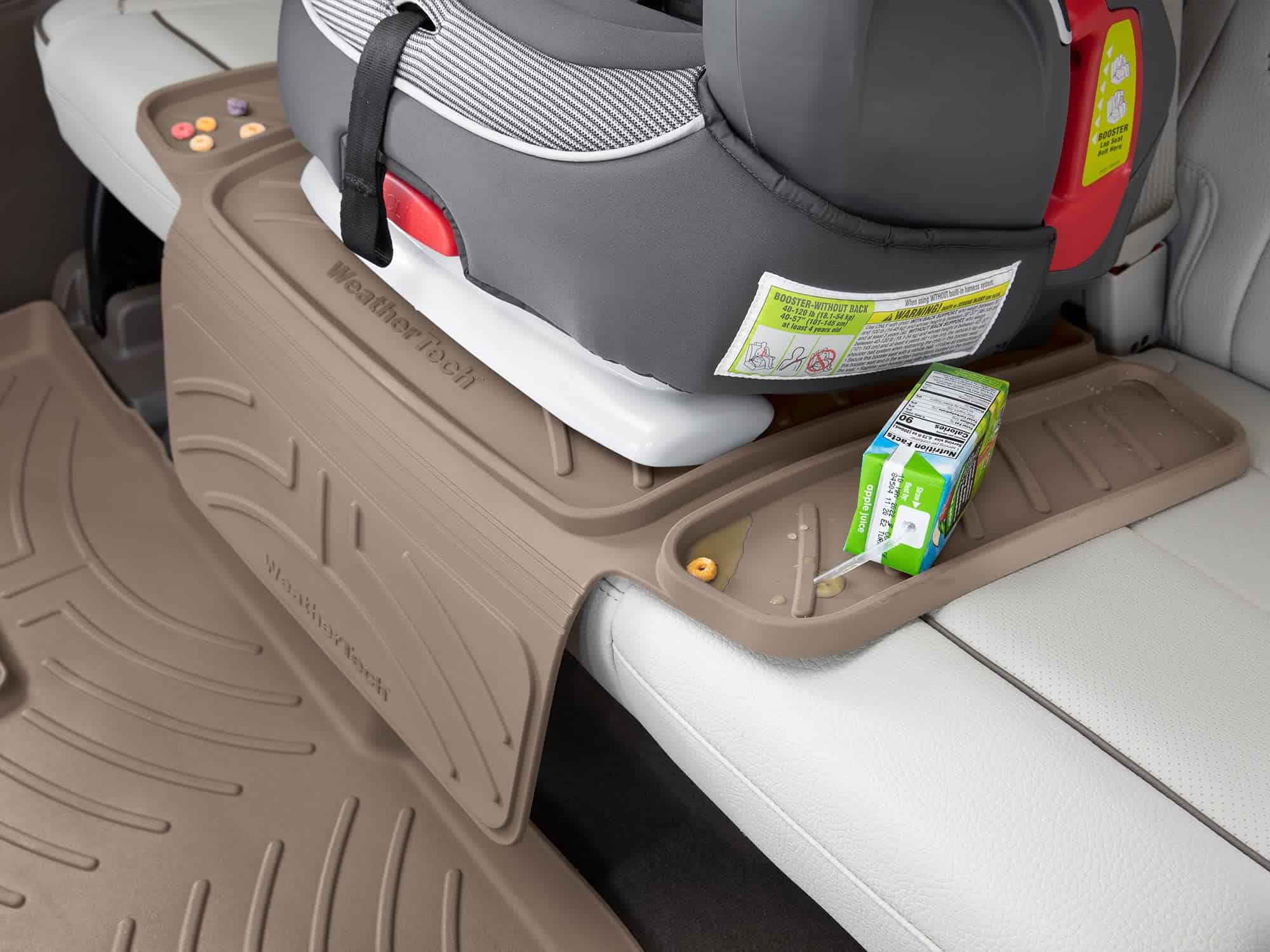 Protector de Asiento de Coche para Niños WeatherTech, Gris - Imagen 4