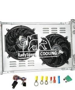 Radiador RadySpeed de 3 Filas + Cubierta + Ventilador para