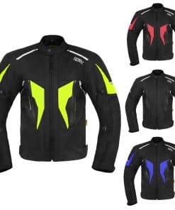 Chaqueta de moto de aventura para hombre DALLX de tela con