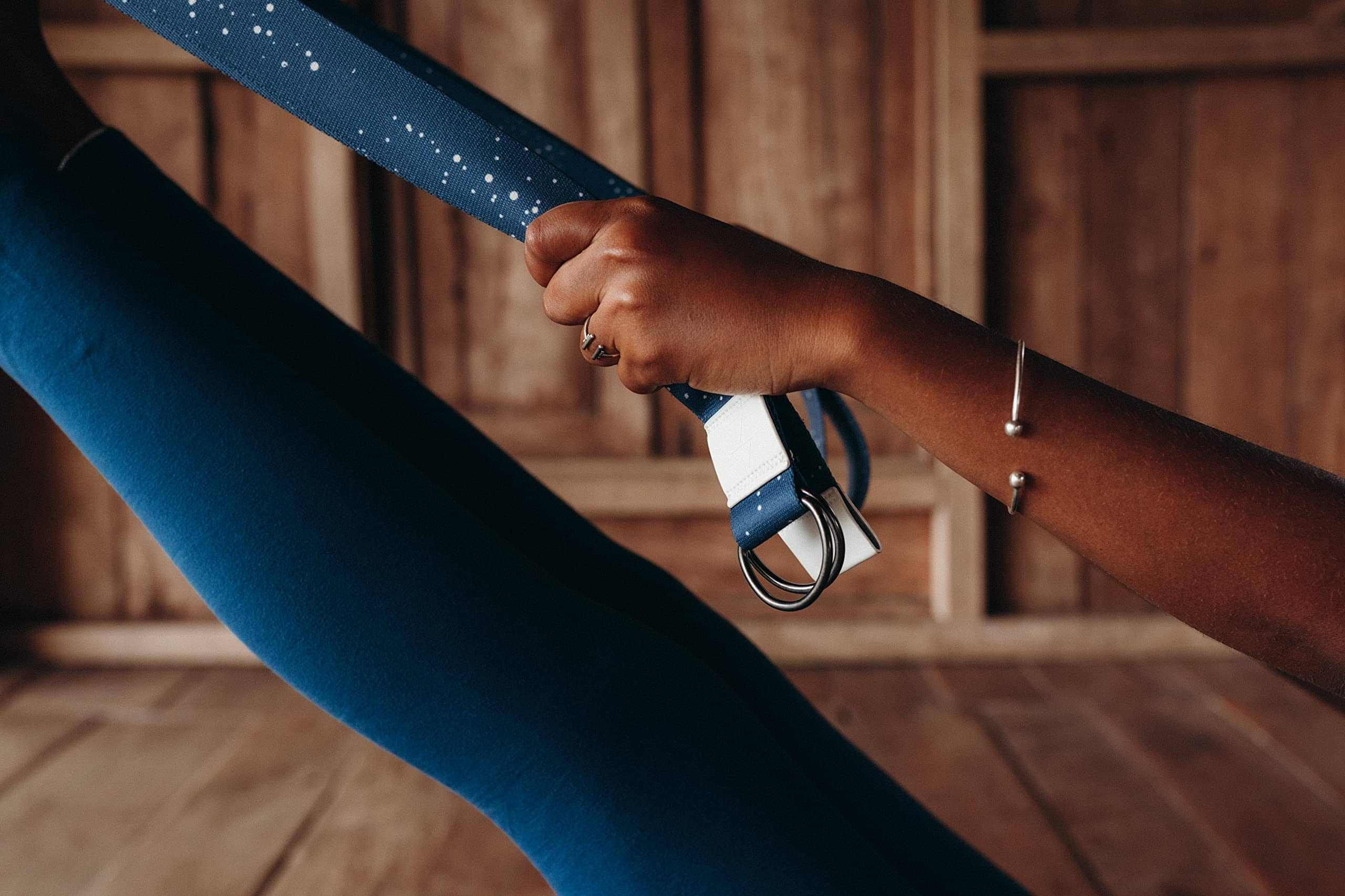 Yoga Design LAB | La Correa de Yoga | Lujosa, -Celestial - Imagen 5