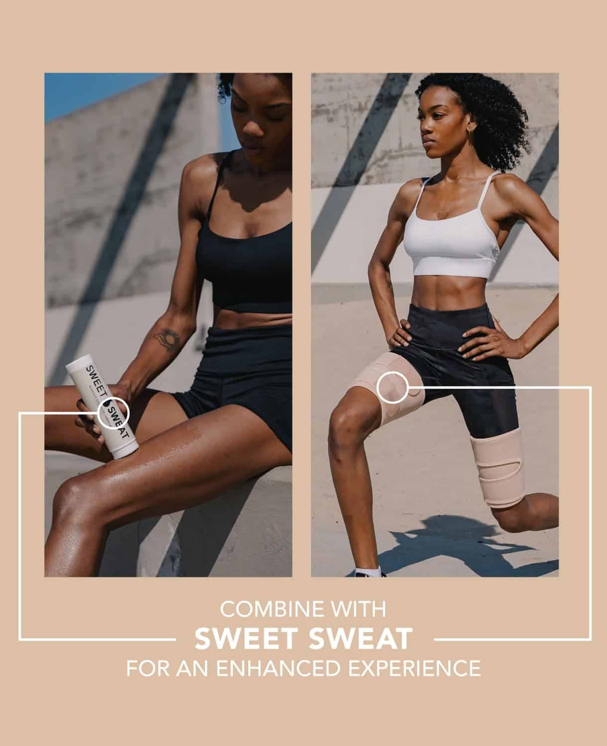 Sweet Sweat Tonificado Muslos Recortadores para Hombres y - Imagen 5