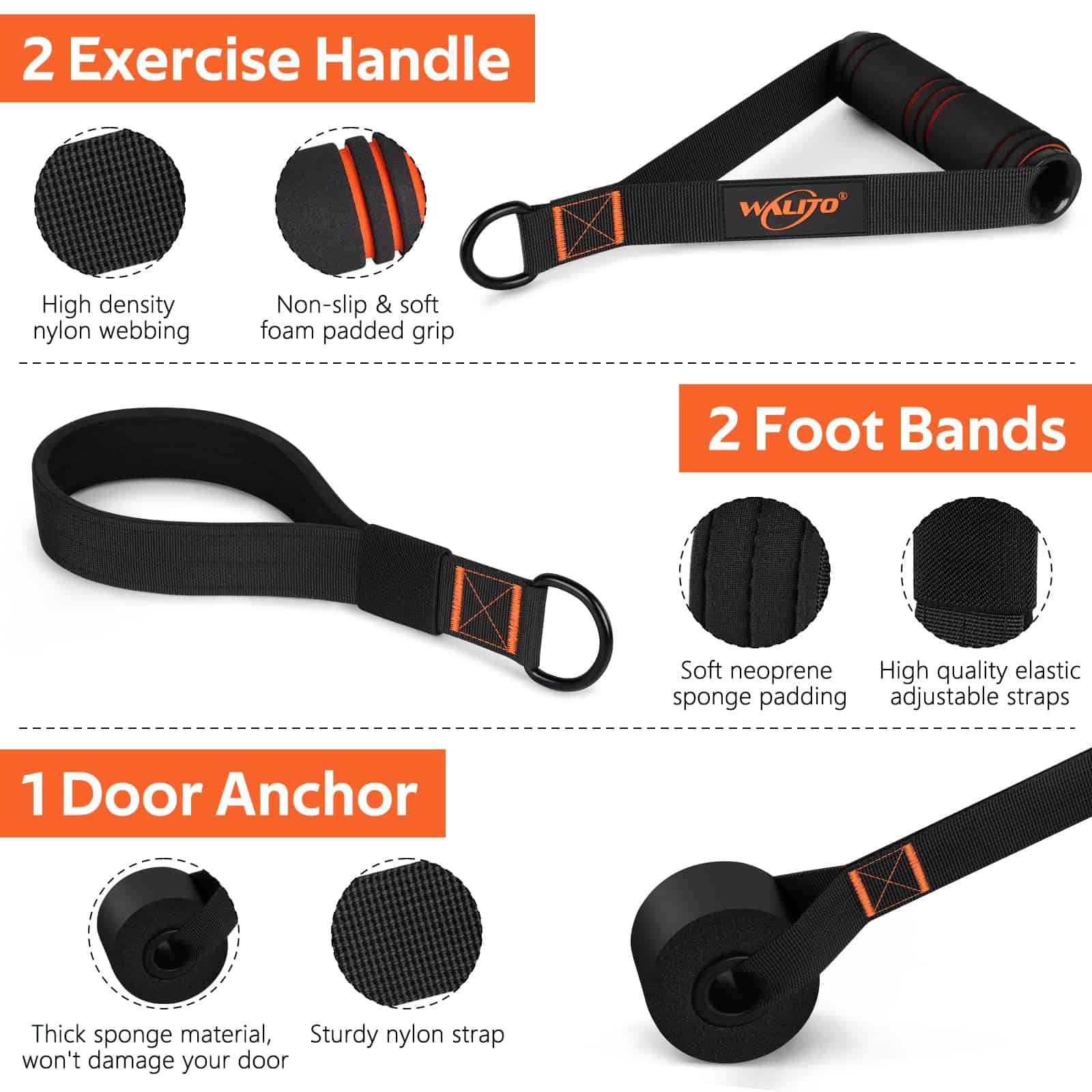Kit de Barra de Pilates con Bandas de -Black - Imagen 3