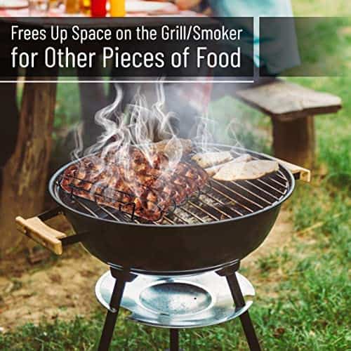 UNCO- Soporte para Costillas de Acero Inoxidable, Soporta - Imagen 9